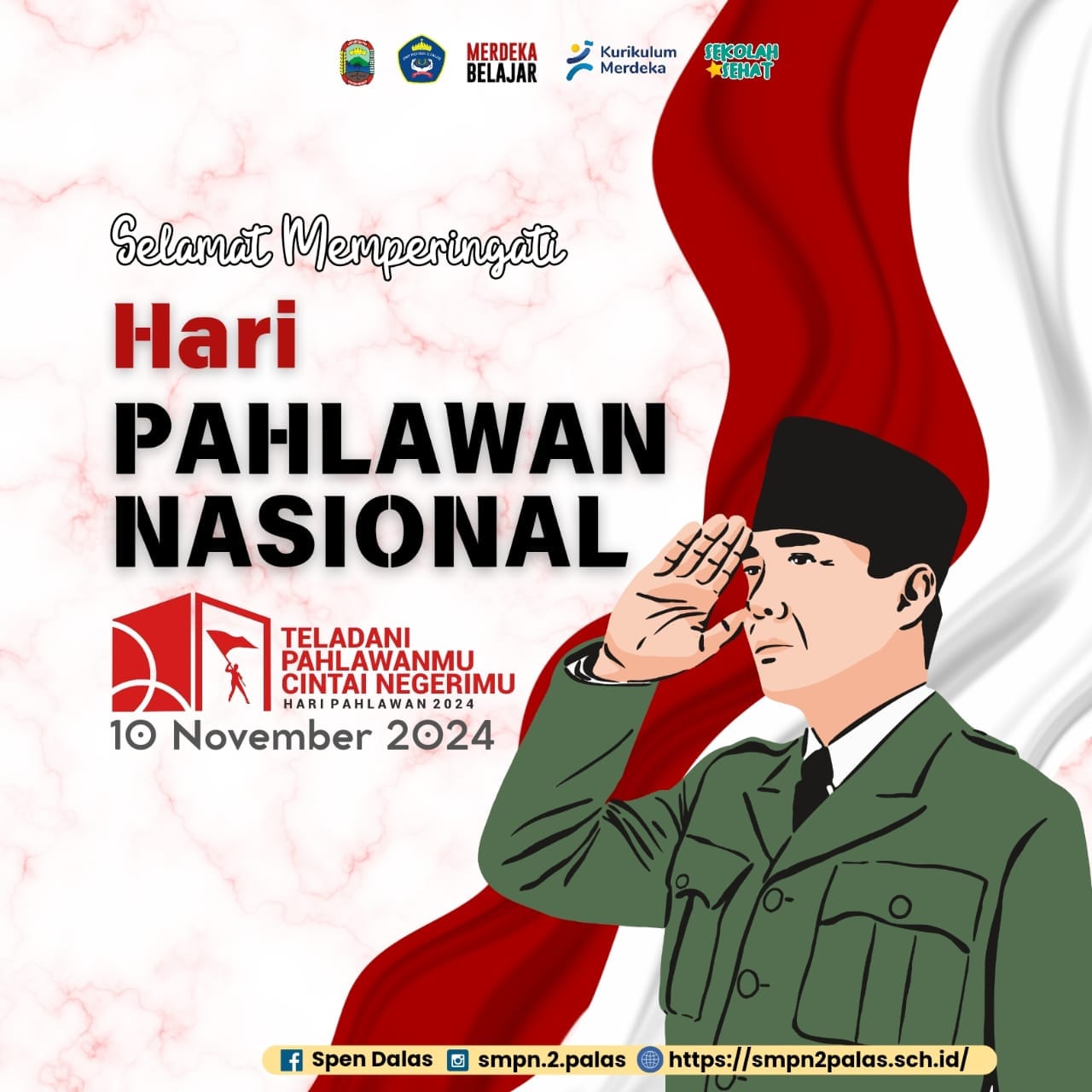 Pamplet Hari Pahlawan 10 November 2024
